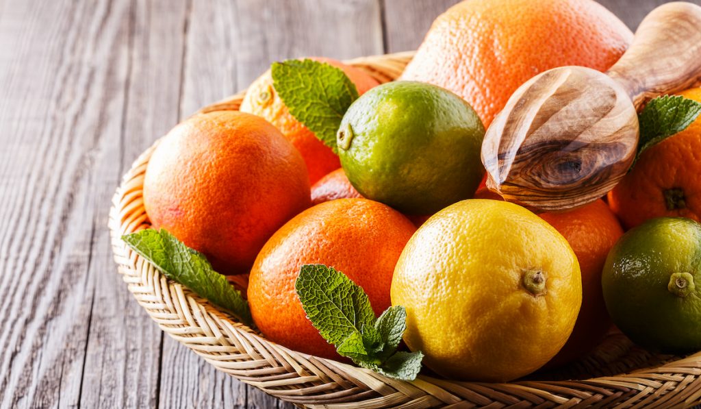 assorted citrus fruits