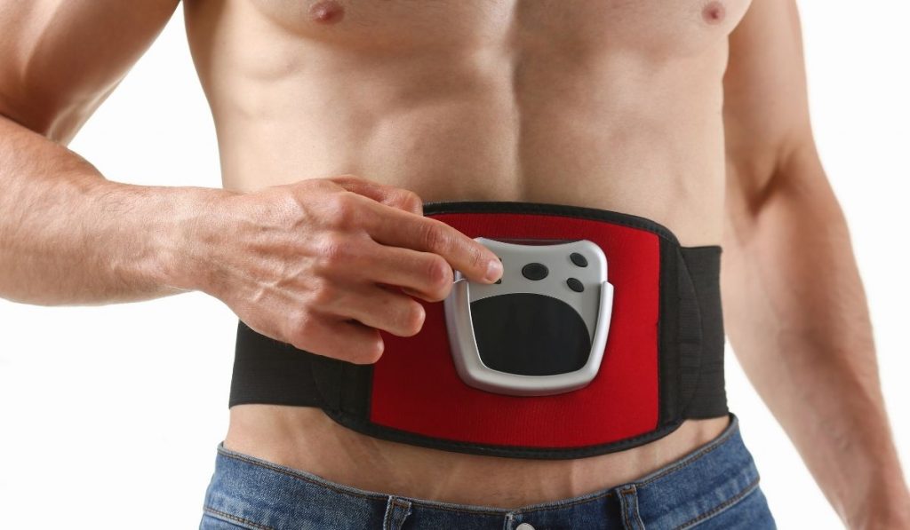 man wearing abs belt - ss220324